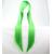 Parrucca verde lunga